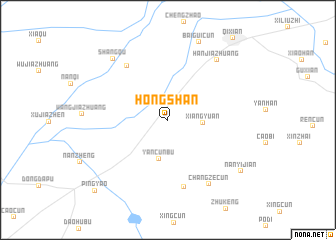 map of Hongshan