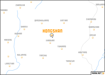 map of Hongshan