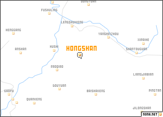 map of Hongshan