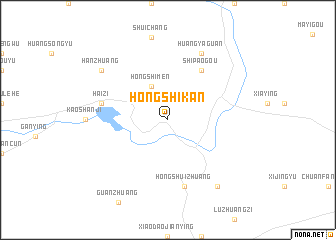 map of Hongshikan