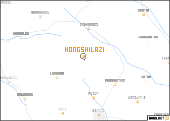 map of Hongshilazi