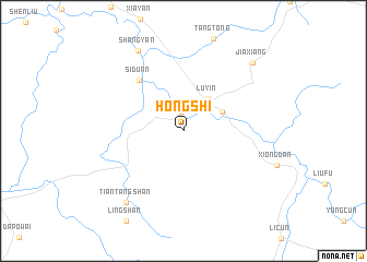 map of Hongshi