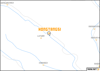 map of Hongtangsi