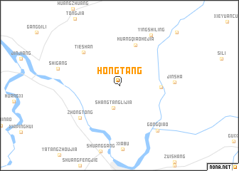 map of Hongtang