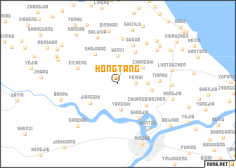 map of Hongtang