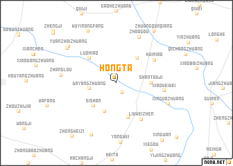 map of Hongta