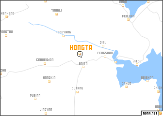 map of Hongta