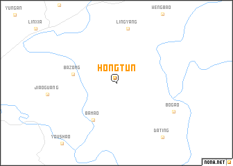 map of Hongtun