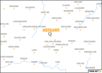 map of Hongwan