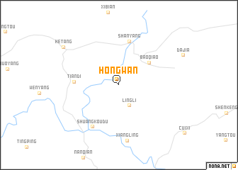 map of Hongwan