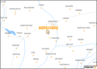map of Hongxiang