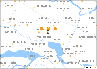 map of Hongxing