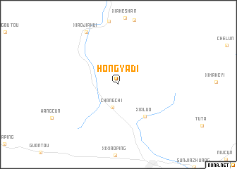 map of Hongyadi