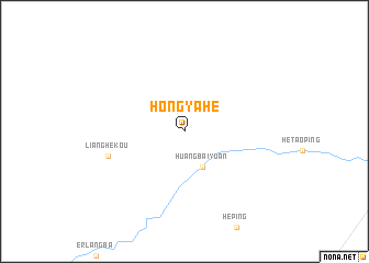 map of Hongyahe