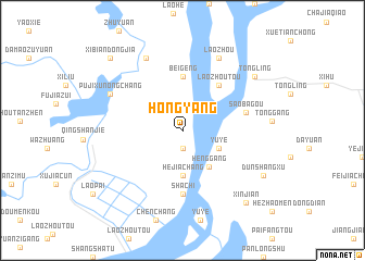 map of Hongyang