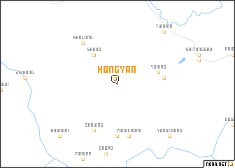 map of Hongyan