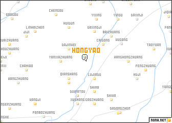 map of Hongyao