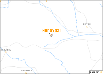 map of Hongyazi