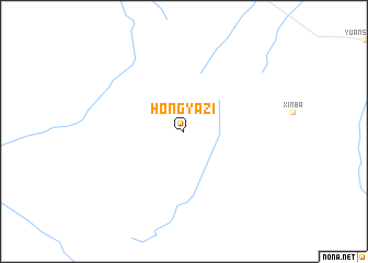 map of Hongyazi