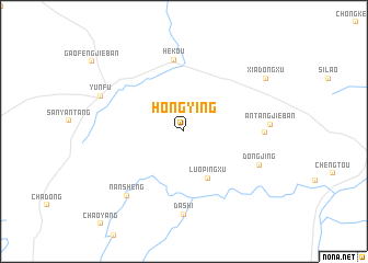 map of Hongying