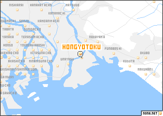 map of Hon-gyōtoku