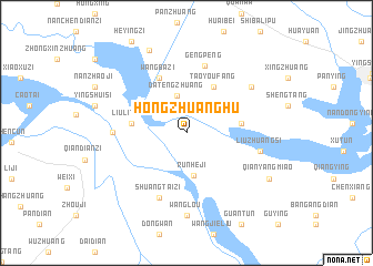 map of Hongzhuanghu