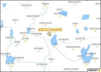 map of Hongzhuang