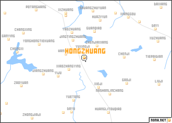 map of Hongzhuang