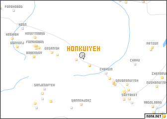 map of Honkū\