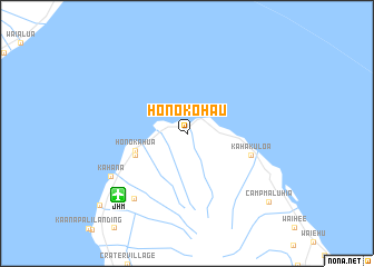 map of Honokohau