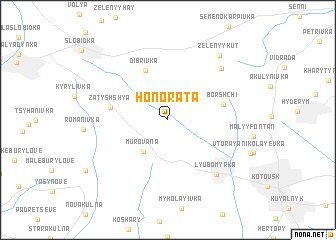 map of Honorata