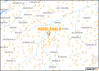 map of Honslewāla