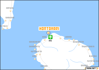 map of Hontomari