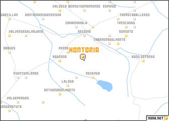 map of Hontoria