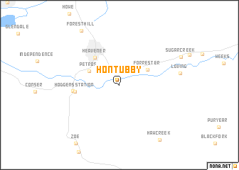 map of Hontubby