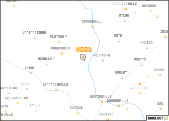 map of Hood