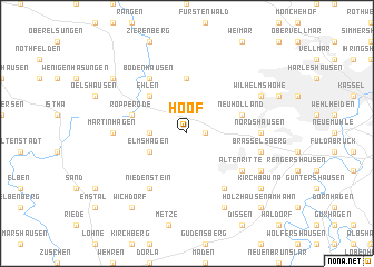 map of Hoof