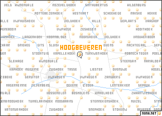 map of Hoog Beveren