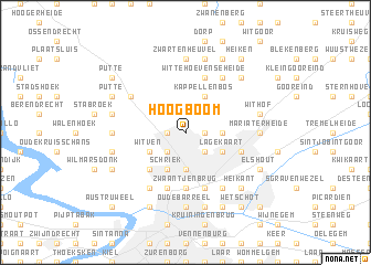 map of Hoogboom