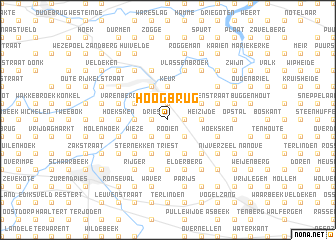 map of Hoog Brug