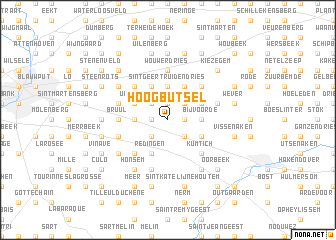 map of Hoogbutsel