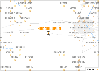 map of Hoog-Buurlo