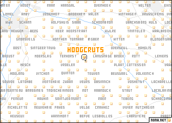 map of Hoogcruts
