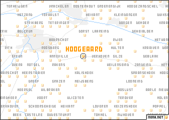 map of Hooge Aard