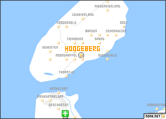 map of Hoogeberg