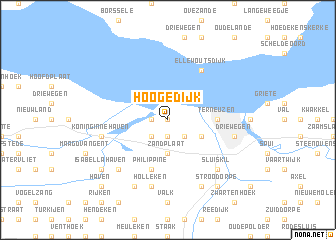 map of Hoogedijk