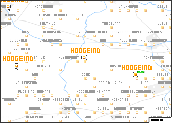 map of Hoogeind