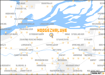 map of Hooge Zwaluwe