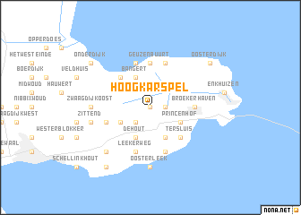 map of Hoogkarspel