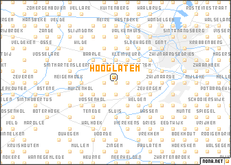 map of Hooglatem